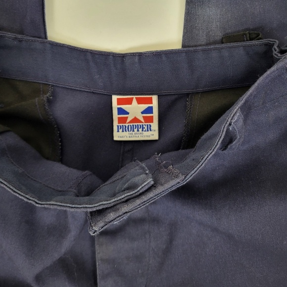 Vintage Propper military cargo pants combat navy pockets - Picture 9 of 13